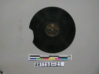 藏品(「大江戶出世小唄、見返リ柳」唱片)的圖片